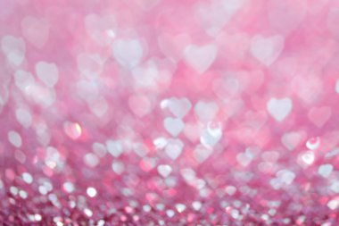 Arka plan olarak kalpler. Sevgililer Günü konsepti