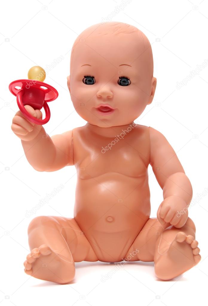 plastic baby doll