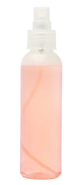 Closed Cosmetic Or Hygiene Plastic Bottle Of Gel, Liquid Soap, Lotion, Cream, Shampoo. Isolated On White Background. — Stock Photo, Image