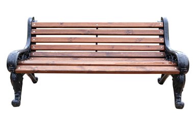 bahçe tezgah izole beyaz arka plan .