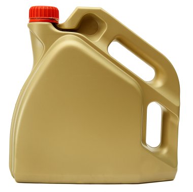 plastik şişeler beyaz zemin üzerine izole otomobil yağları