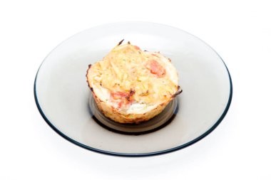 Tabakta sebzeli kek.