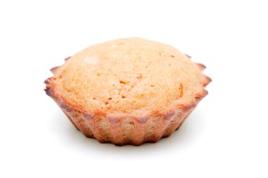 Beyaz bir arka plan üzerinde izole kek