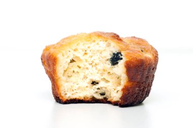 Beyaz bir arka plan üzerinde izole kek