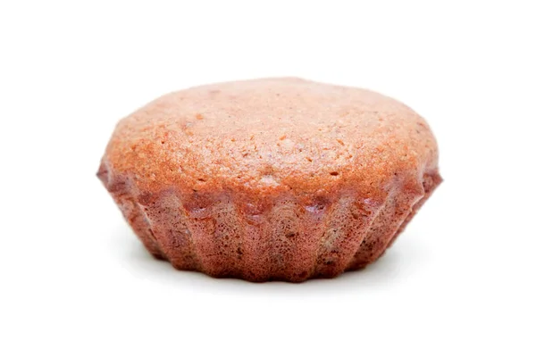 Muffin Jengibre Aislado Sobre Fondo Blanco —  Fotos de Stock