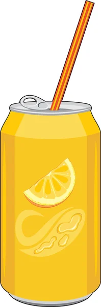 Bebida de naranja carbonatada — Archivo Imágenes Vectoriales