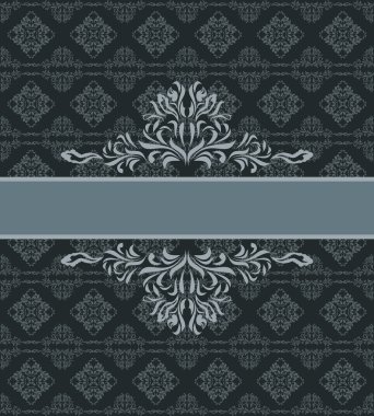 Karanlık süs sorunsuz arka plan. Desen sarın dizayn için