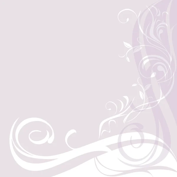 Light lilac ornamental background — Stock Vector