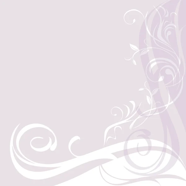 Fondo ornamental lila claro — Vector de stock