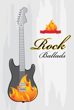 Rock ballads. Afiş