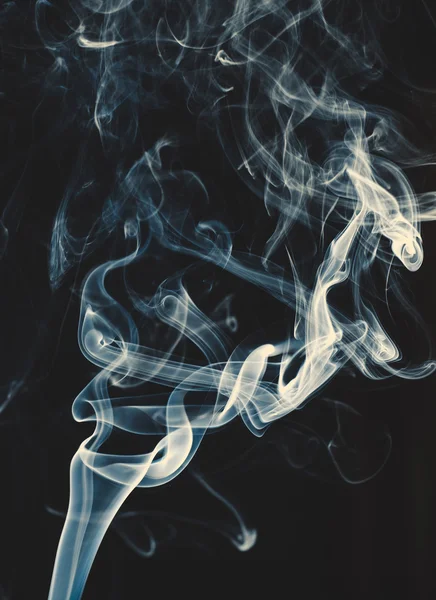 Fumo branco espesso . — Fotografia de Stock