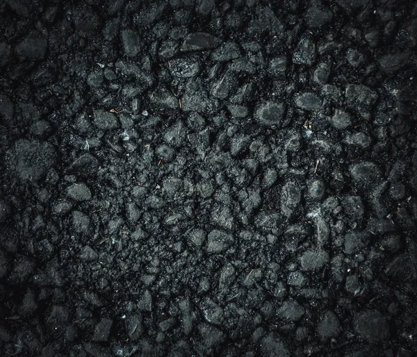 Tmavý solidní asfalt. — Stock fotografie