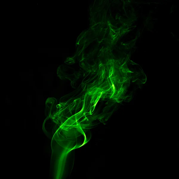 Toxic green smoke. — Stock Photo, Image