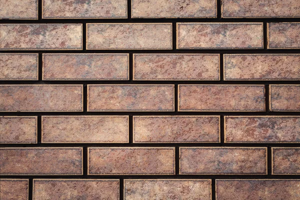 Textuur van een bakstenen muur. — Stockfoto