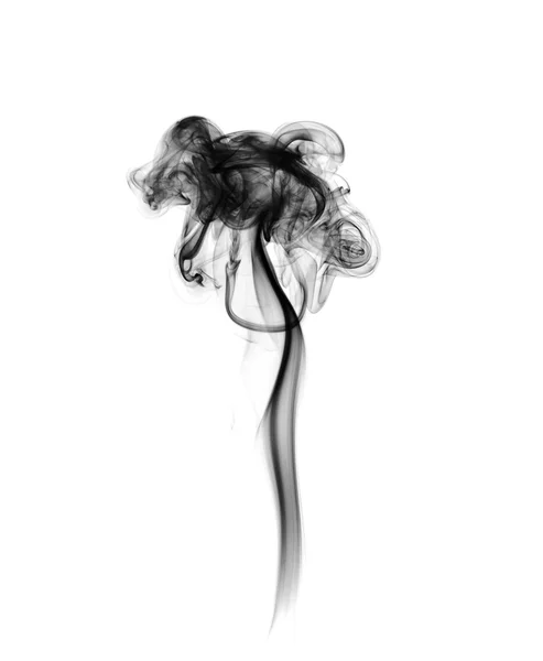 Soot. Black smoke. — Stock Photo, Image