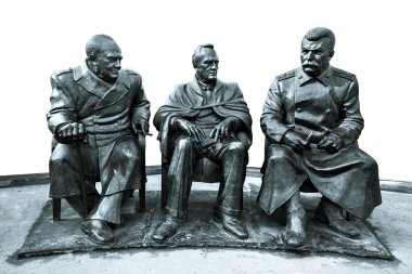 Monument to the Yalta Conference. clipart