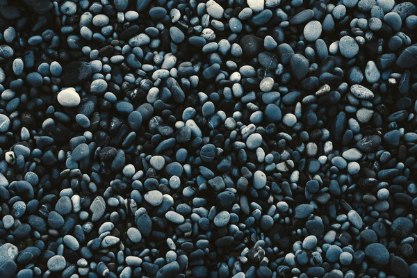 Kieselsteine von der Meeresküste. — Stockfoto