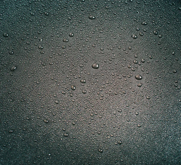 Grijze Water Drops. — Stockfoto