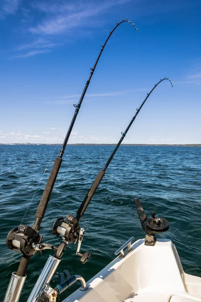 Zweedse zalm vissen landschap — Stockfoto