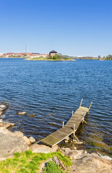 Sea shore in Karlskrona — Stock Photo, Image