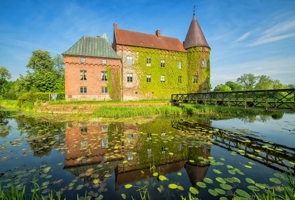 Svensk litet slott i Ortofta — Stockfoto