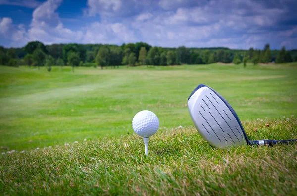 Conceito de jogo de golfe — Fotografia de Stock