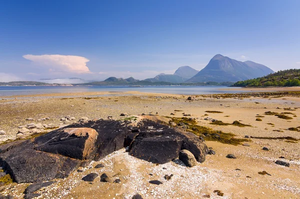 Summer sea coast in Norway — Stock Photo, Image