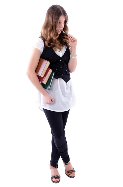 Elegant student girl — Stock Photo, Image