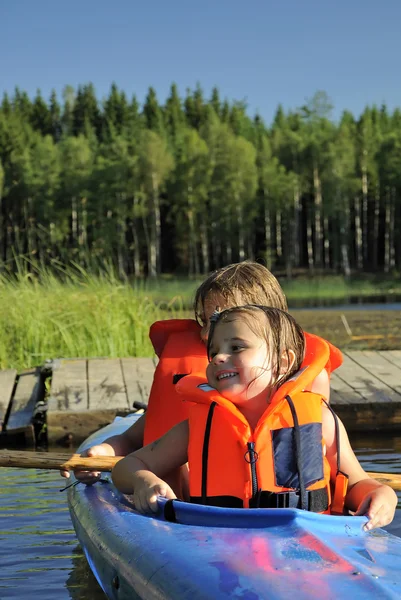 Ready to paddle — Stock Photo, Image