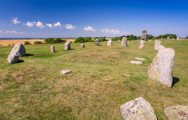 Steinhenge auf der Insel Oland — Stockfoto