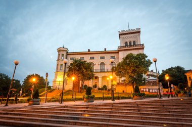 Sulkowski kale gece görünümü