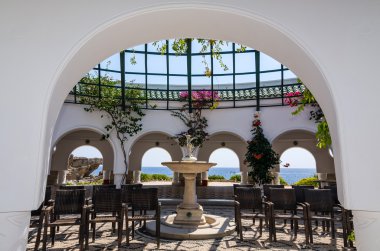Kallithea rotunda girişine