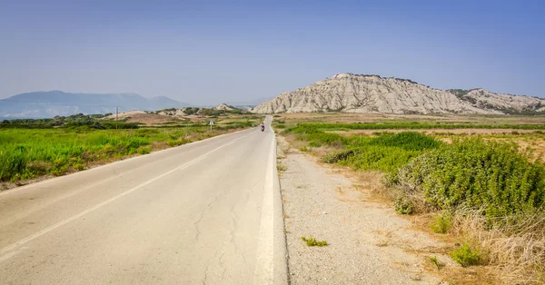 Karayolu Batı Yakası'nda Rodos Adası üzerinde — Stok fotoğraf