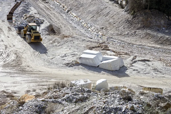 Cantera Mármol Marina Carrara Italia — Foto de Stock