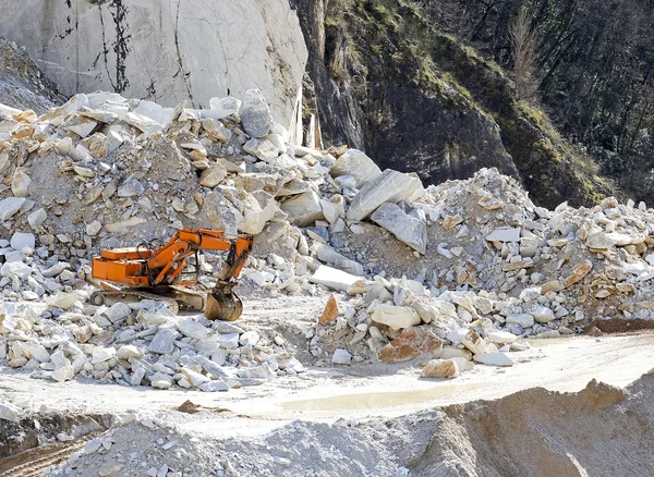 Cantera Mármol Marina Carrara Italia — Foto de Stock