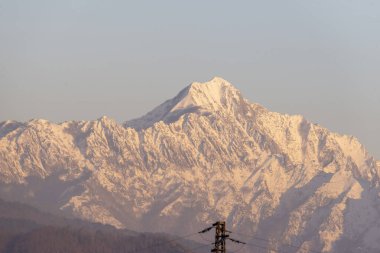 İtalya 'daki Apuan Alpleri manzarası
