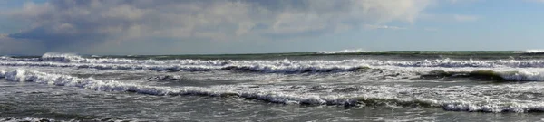 Gran Tormenta Marinella Italia — Foto de Stock