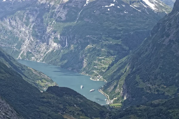 Norvég fjord — Stock Fotó