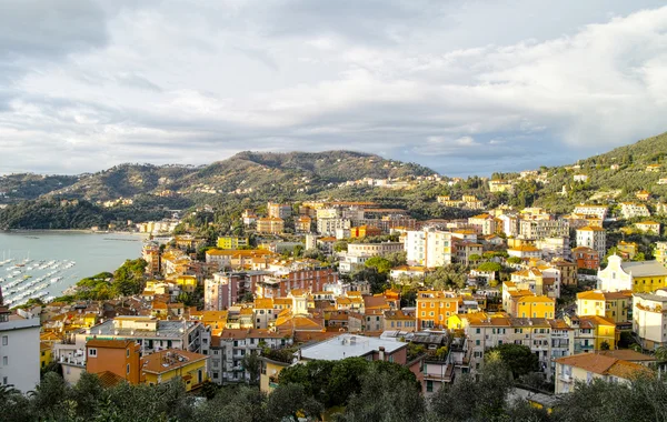 Aerial view of Lerici — Stock Photo, Image