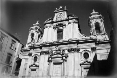 the church of santa restituta clipart
