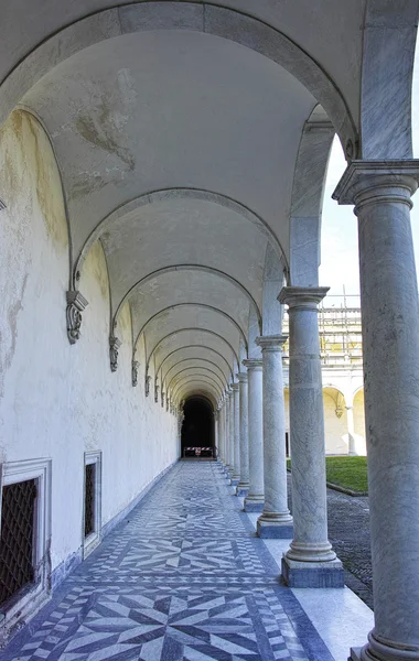 Igreja certosa em Nápoles — Fotografia de Stock