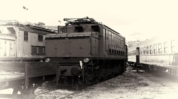 Gammalt tåg — Stockfoto