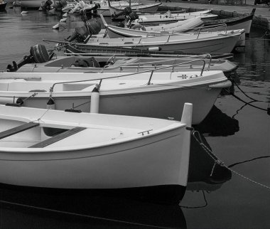 La Grazie Limanı 'ndaki tekne.