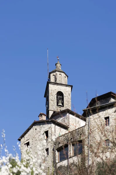 Bagno Uma Vila Medieval Muito Bonita Lunigiana — Fotografia de Stock