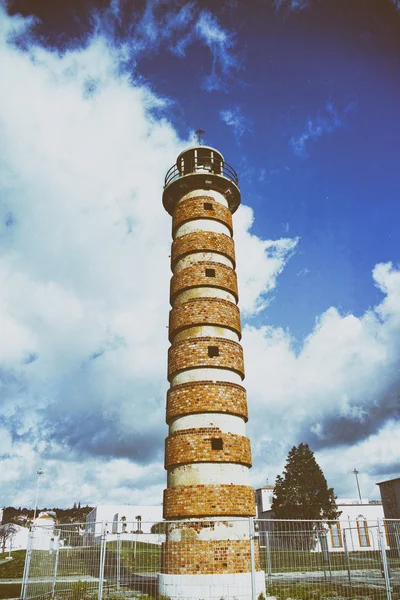 リスボンのれんが造り灯台 — ストック写真