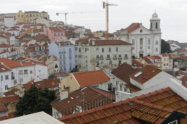 Aerielview Lisboa Uma Bela Cidade Portugal — Fotografia de Stock