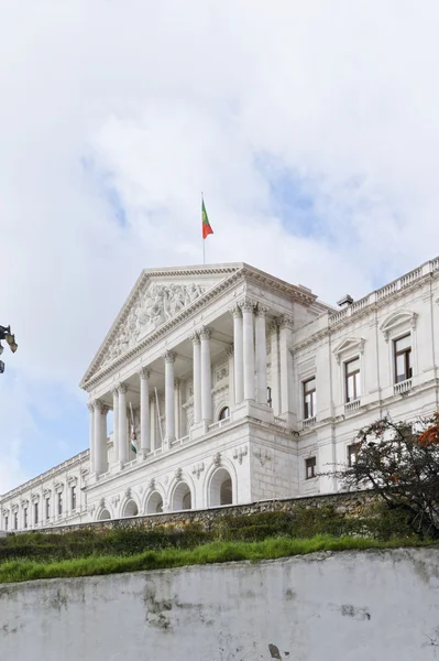 View Monumental Portuguese Parliament Sao Bento Palace Located Lisbon Portugal — Stock Photo, Image