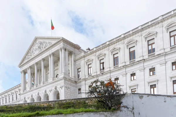 Över Det Monumentala Portugisiska Parlamentet Sao Bento Palace Beläget Lissabon — Stockfoto