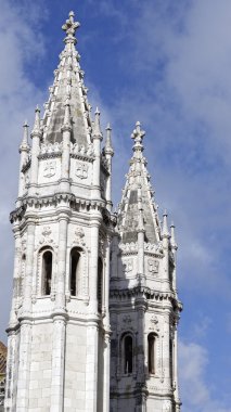 Jeronimos Manastırı veya Hieronymites Manastırı Lizbon, Portekiz 'de bulunur.