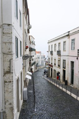 Lizbona manzarası Portekiz 'de çok güzel bir kasaba. 